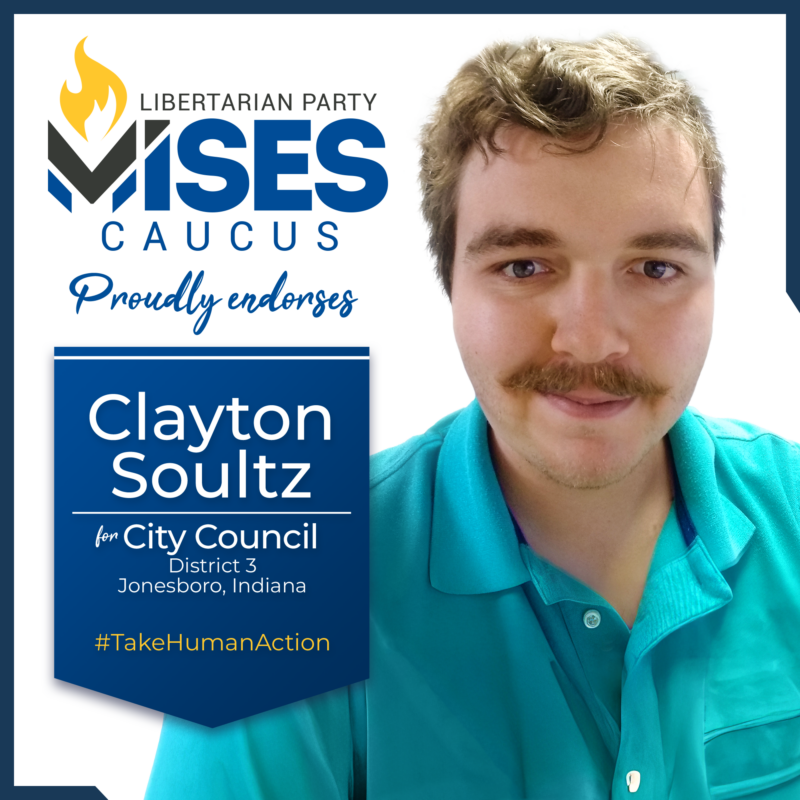 2023 Candidates Indiana Libertarian Party Mises Caucus